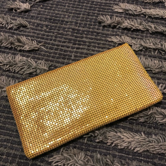 Bcbg Maxazria Shoulder Bag/clutch, yellow mesh - Picture 4 of 6